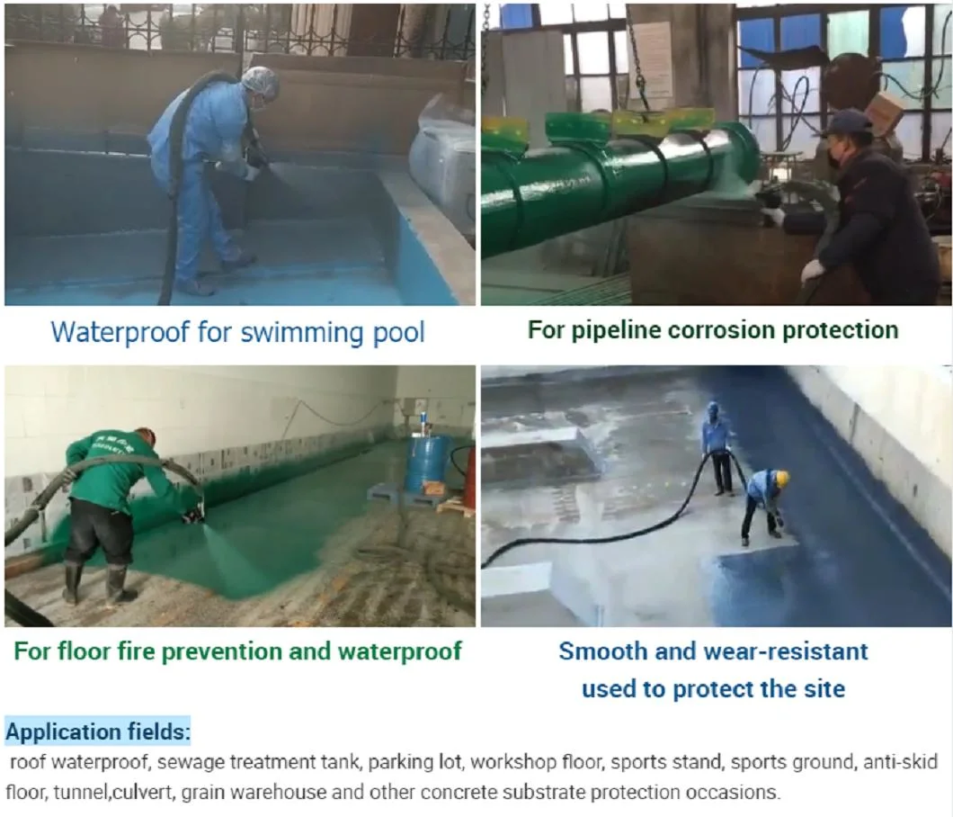 Professional Double Components Pneumatic Hydraulic Polyurea Polyurethane Foam Spray Machinery for Roof Wall Ground Waterproof