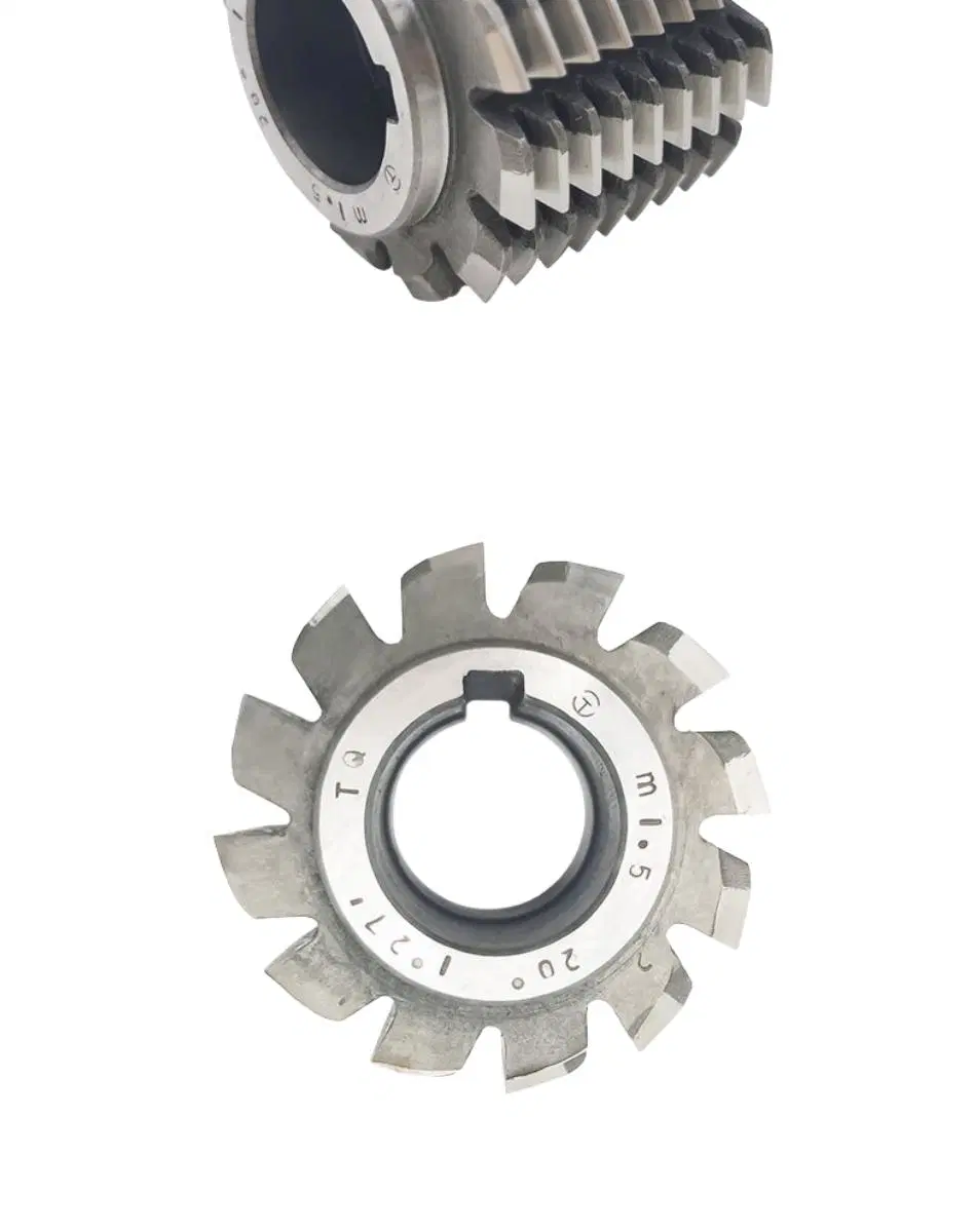 HSS Gear Cutting Hob Cutter Metric Hole with Tin