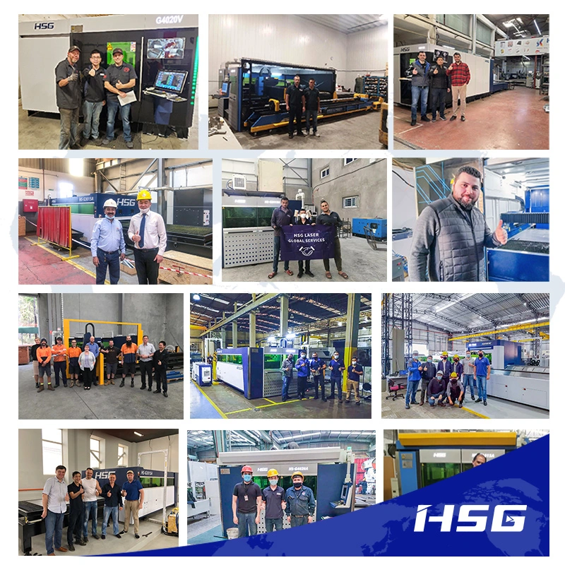 Hsg Laser Compact-Size Single Platform 3000W Laser Cutter for Sheet and Tube