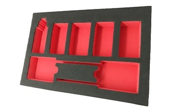 Shock Absorb Custom Die Cutting Black EVA Packaging Foam Insert