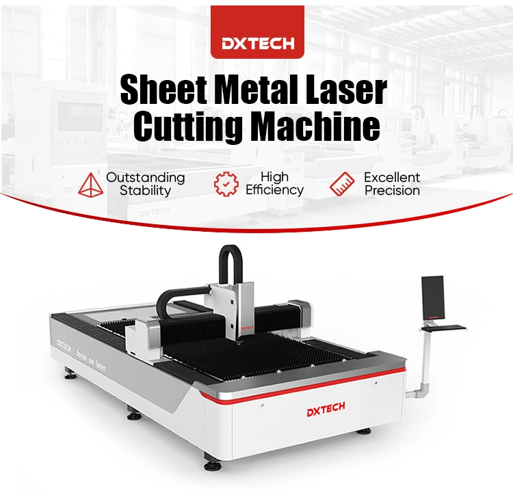 4X8 5X10 Cheap Laser Cutting Machine Best Metal Laser Cutter 1000W 2000W for Stainless Steel Aluminum Carbon Steel