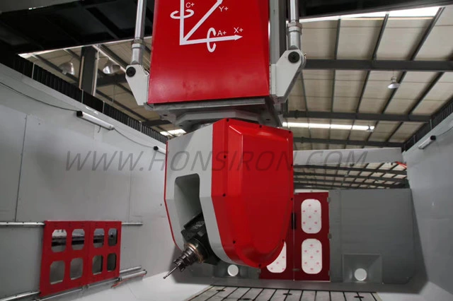 Wood Foam PVC Large Size 5 Axis CNC Machine for Car Yatch Mold Casting Industry or Furniture