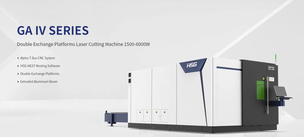 Laser Cutting Machine 3000W SS316 Alloy Sheet Cutter