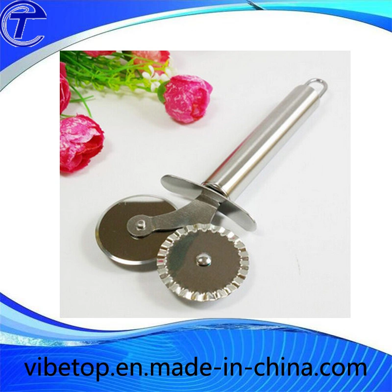 Metal Pizza Cutter with Single Wheel (PK-03)