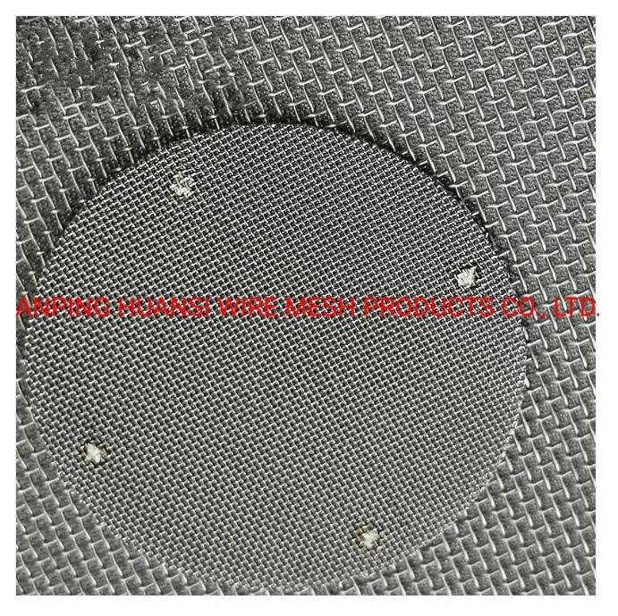 Spot-Welded/Covered-Edge Multi-Layer Wire Mesh Filter Discs