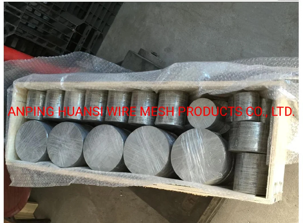 Spot-Welded/Covered-Edge Multi-Layer Wire Mesh Filter Discs