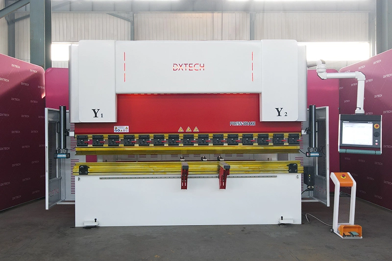 Dx-Pb-300t/3200 Electro-Hydraulic Servo CNC Plate Press Brake Bending Machine