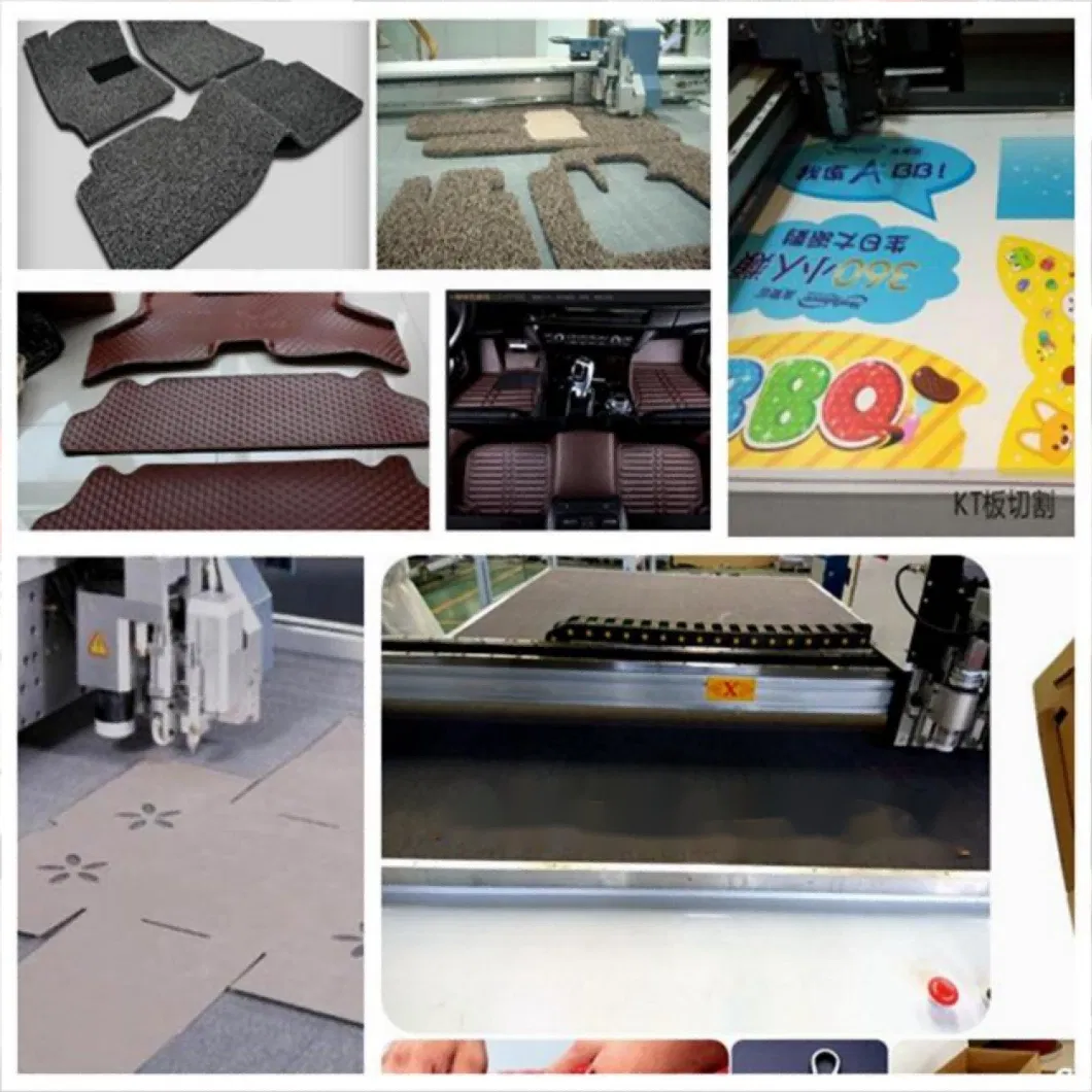 Oscillating Knife Blade Digital CNC Vibration Cutting Machine with Tungsten Carbide Blades