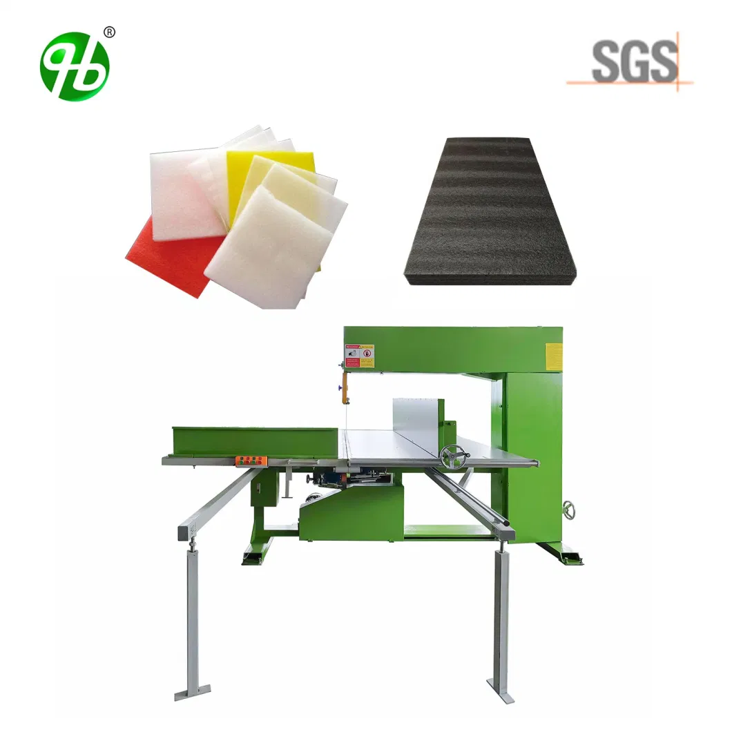 EPE XPE XLPE EVA Cardboard PU Foam Vertical Cutting Machine