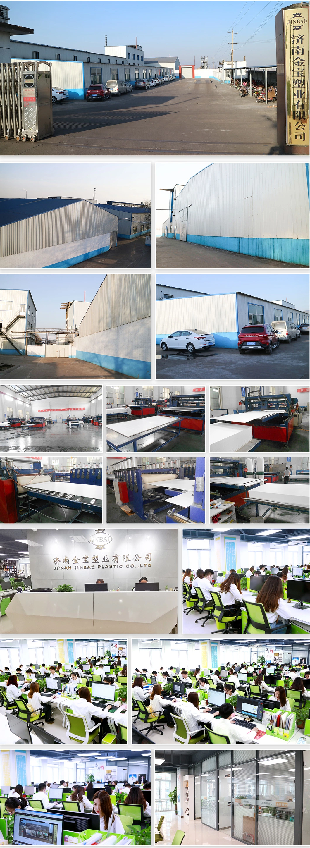 Jinbao 1220*2440 4X8FT Cut Color Board Price 3mm High Density 6mm PVC Plastic 3mm PVC Foam Sheet EVA Foam