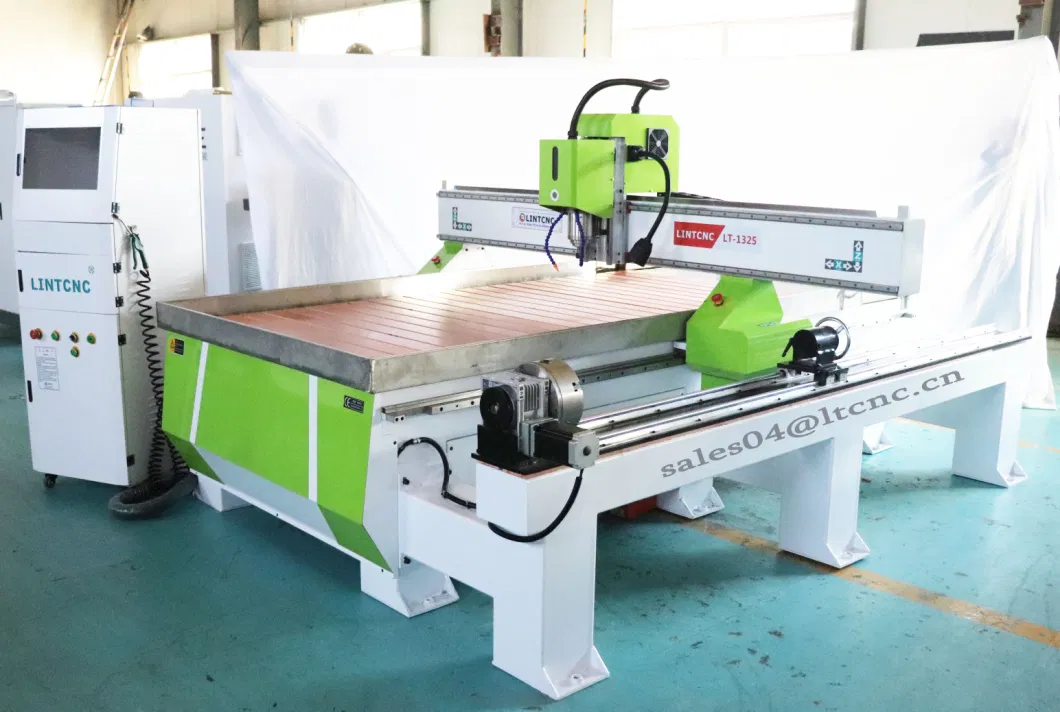 4X8 CNC Router Vacuum Table Wood Router 4th Axis Foam CNC Cutter MDF Cutting Machine 200mm Z Axis 6090 CNC Gantry Router