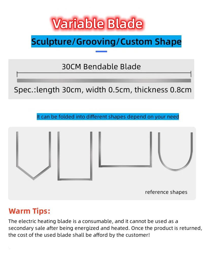Wholesale Price 100W DIY Handhold Cutting Sponge EVA Styrofoam EPE EPS Hot Knife Foam Cutter