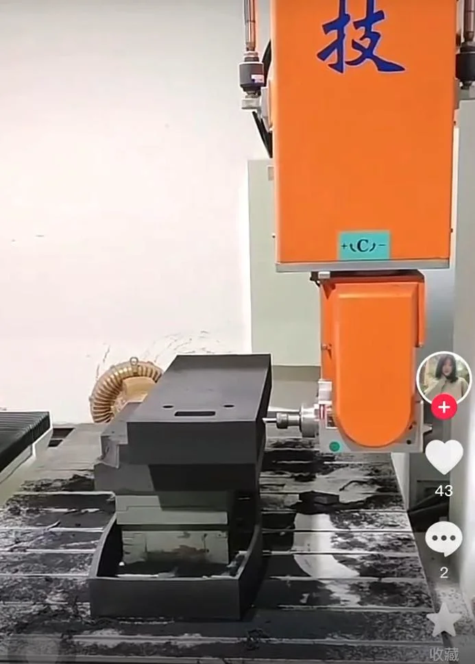 Five Axis CNC Cutting Machine for Plastic, Acrylic, Wood, Resin, Carbon Fiber, Glass Steel, Styrofoam Foam