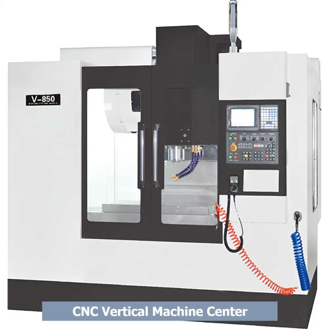 Vertical CNC Profile Processing Machine for Mould Making Used on Aluminum Copper Steel Profiles Cutting Milling Drilling Tapping V25