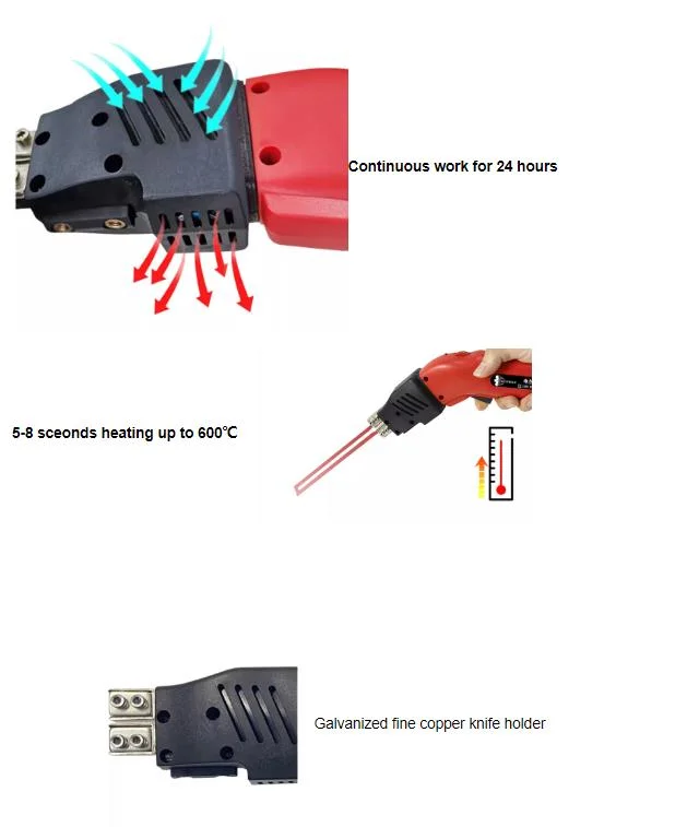 Fabrics Leather Rope Plastic Wire Electric Hot Knife Foam Cutter