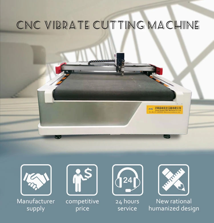 Senke CNC Router Non -Metal Foam Leather Cloth Fiber Glass Knife Cutting Machine