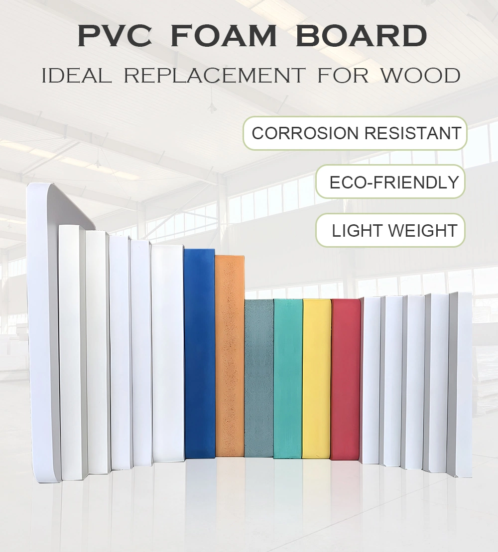 1220*2440 4X8FT White Cut Color Board Price 2mm High Density 6mm PVC Plastic 3mm PVC Foam Sheet EVA Foam