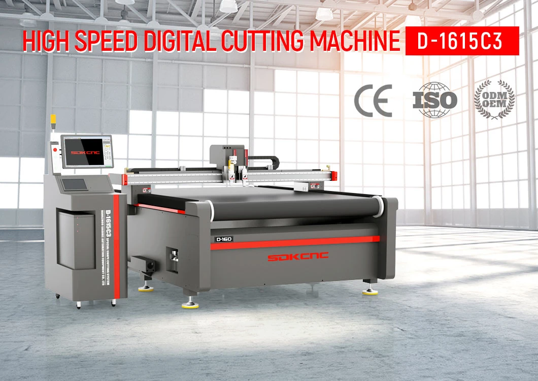 1615 Digital Cutting Machine for Flexible Materials