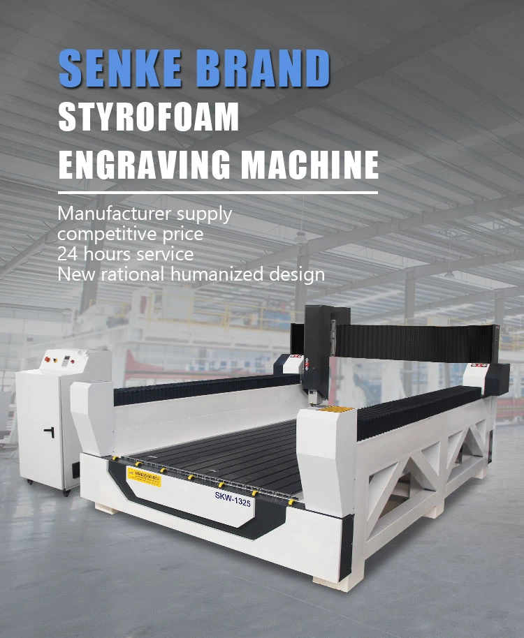 Foam Cutter CNC EPS Styrofoam Making Equipment Woodworking 3D Engraving CNC Machine for Large Wood Mould with CE FDA 4 Axis