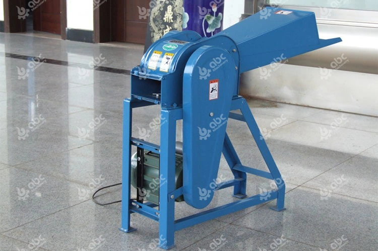 Mobile Small Leaves Cutting Machinery for Stock Feed