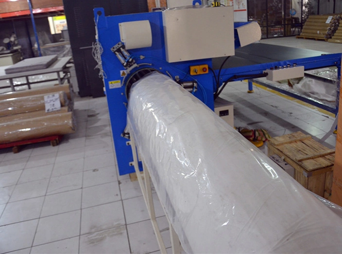 Foam/Sponge/Latex Mattress Compression and Roll Packing packaging Machine