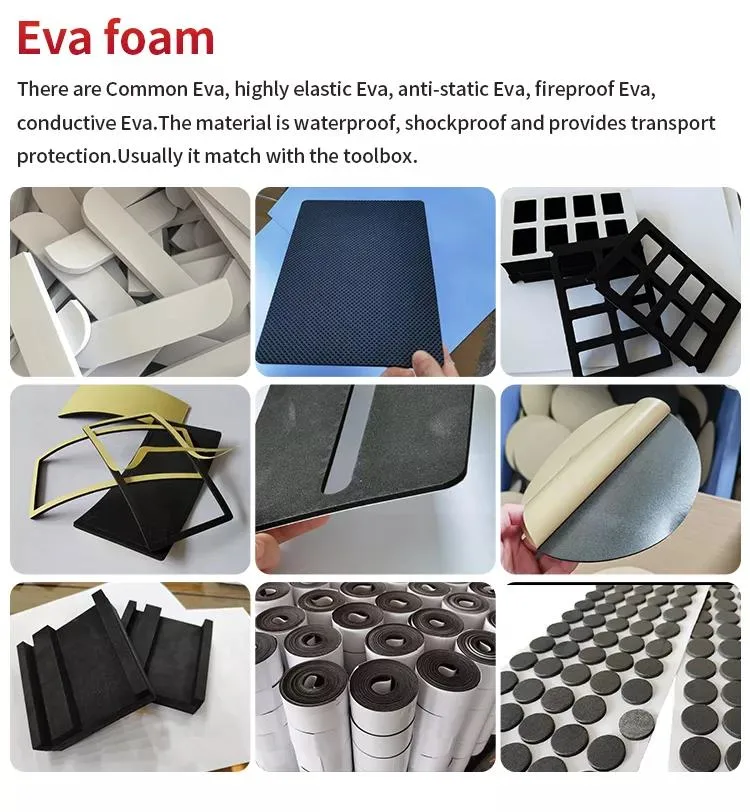 Expanding Foam Packing Material EVA Foam Roll EPE Packing Materials Protection Equipment Packing Die Cut EVA Foam Board