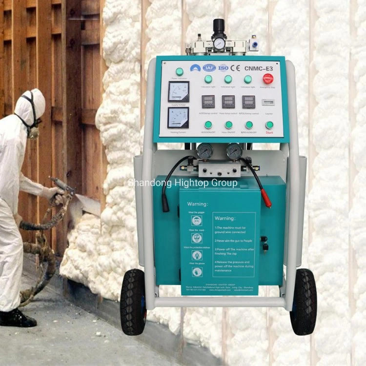 CE Certification Professional Double Components Pneumatic Polyurethane Polyurea Pressure Proportioner Foam Spray Machine for Roof Wall Building Insulation