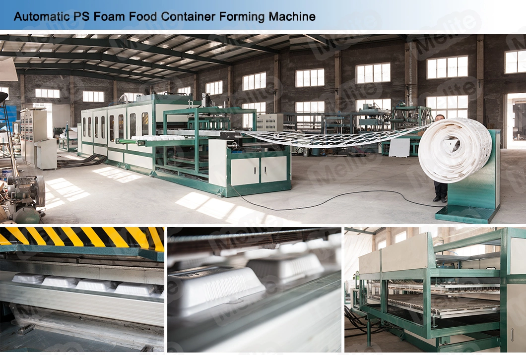 EPS PS Foam Thermocol Plate Fast Food Plate Making Machine Disposable Food Box Production Line