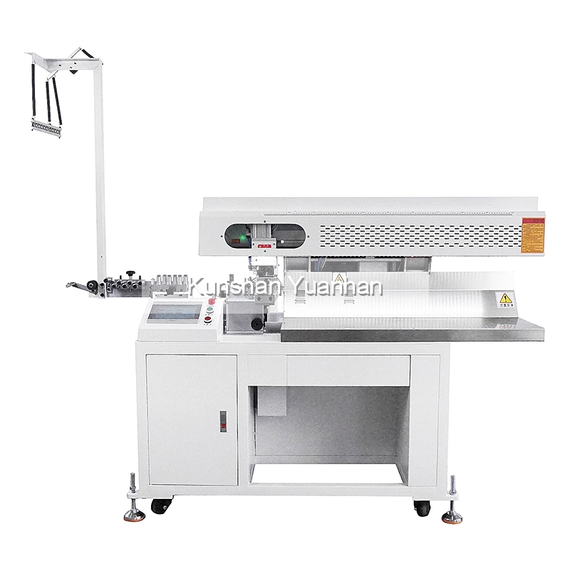 Automatic Fast Speed Braid Wire Stripping Machine High Productivity Multi Cable Stripping Cutting Machine with Self Collection Function