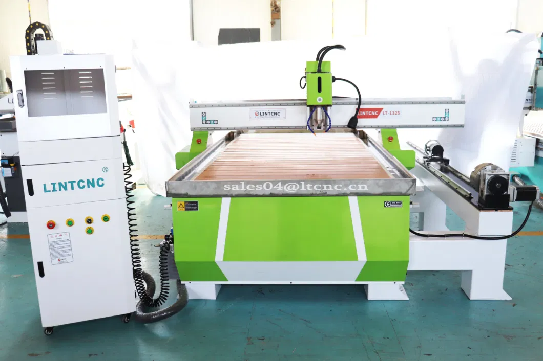 4X8 CNC Router Vacuum Table Wood Router 4th Axis Foam CNC Cutter MDF Cutting Machine 200mm Z Axis 6090 CNC Gantry Router