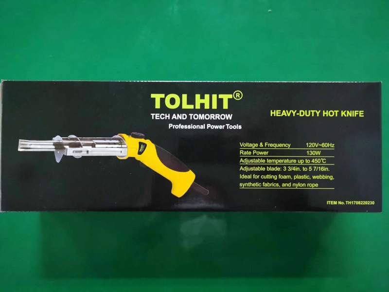 Tolhit Electric Hot Knife Hotwire Cutting Tool Professional Styrofoam Cutter