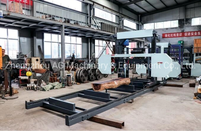 Woodworking Cutting Machines Chain Saw Automatic Wood Saw Machine Chain Saw Mobile Log Portable Bandsaw Sawmill Horizontal Portable Band Sawmill Machine