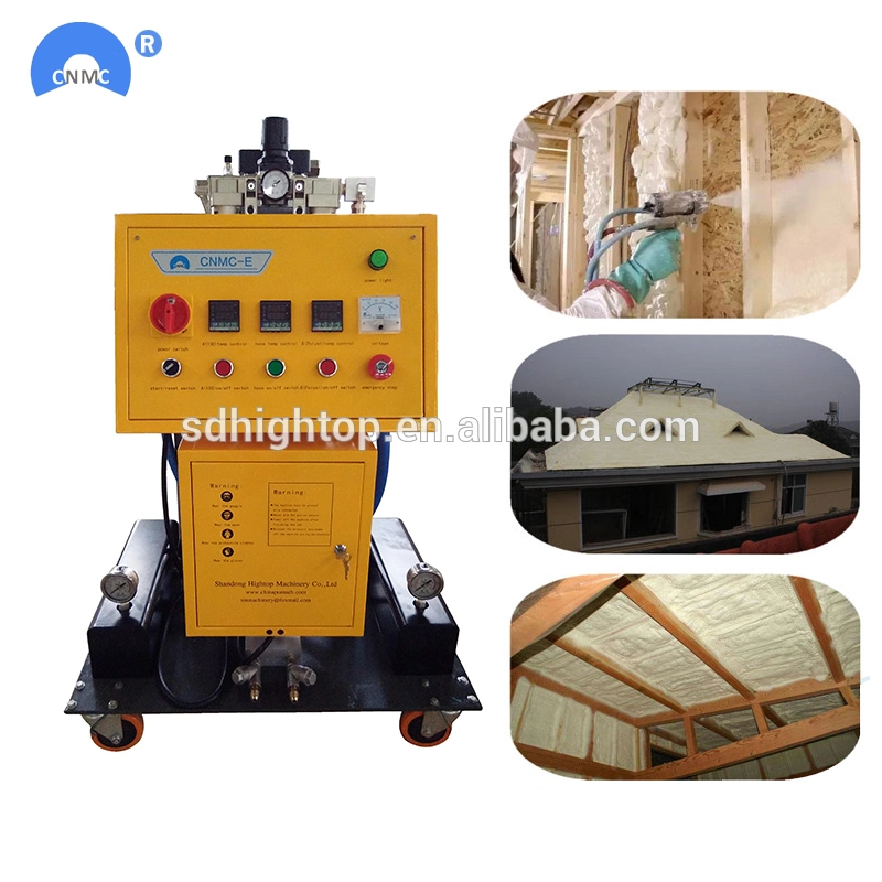 Certification Professional Double Components Pneumatic Polyurethane Polyurea Pressure Proportioner Spray Foam Machine Insulation Machine Use for Close Cell