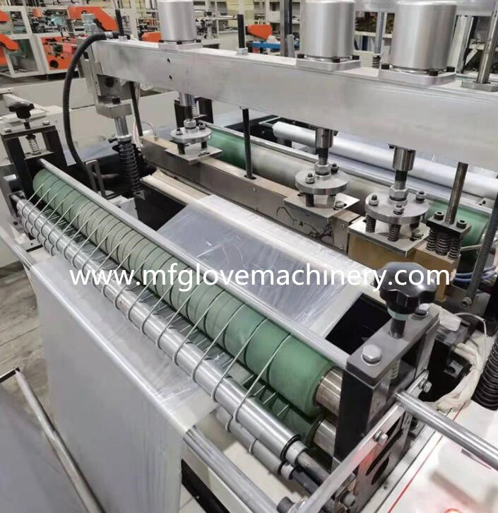 Fully Automatic Plastic Poly Biodegradable PE HDPE LDPE Continuous Drawstring Garbage Bag Making Machine Rolling Draw Tape Garbage Bag on Roll Machine