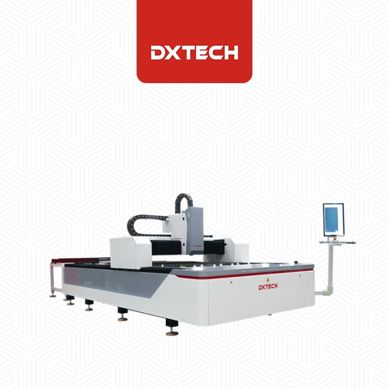 Dxtech Cheap Price 1000W 1500W CO2 Fiber Optic 2 in 1 CNC Plate Fiber Laser Cutting Machine with High Quality CO2 Glass Laser