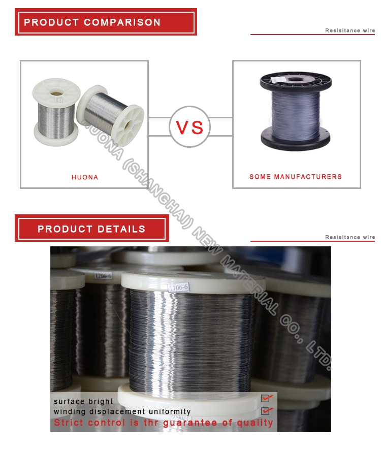 Nichrome/Chromel a Heating Wire Cr20ni80 for Electric Foam Cutter