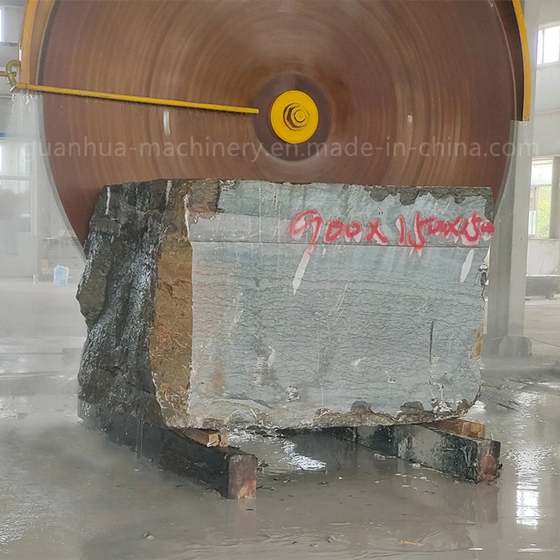 Guanhua Single Blade Horizontal Stone Cutting Machinery for Granite Block Gh-3500 Factory Price Bridge Cutting Machine