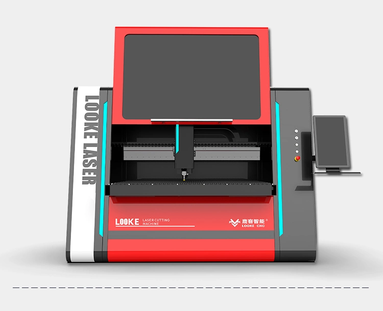 6060 1390 Fiber Laser Cutting Machine Low Noise Small Size CNC Machine 10mm 20mm Carbon Steel Sheet Metal Cutting