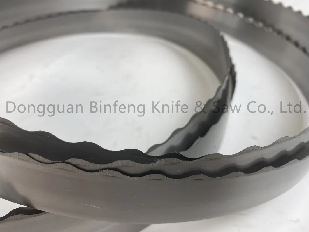 Vertical Machine Sponge Foam Cutting Sk5 Band Knife Blade for Polyurethane Processing