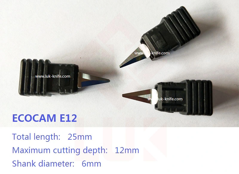 Universal Oscillating Blade Ecocam E12 Double Edge Round 6mm Foam Cutter Blade