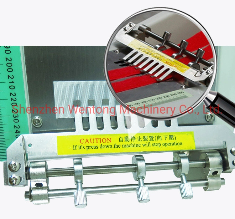 Factory Price Automatic Hot Knife Nylon Belt Polyester Webbing Ribbon Tape Cutter Cutting Machine for PVC PP Elastic Band