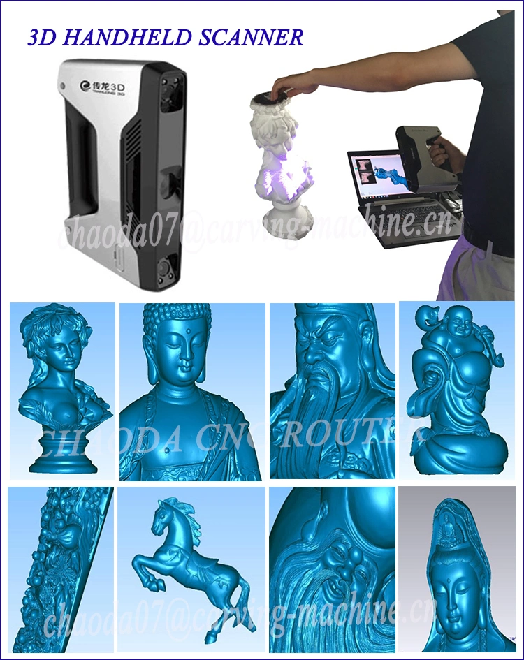 Foam CNC Carver Machine 5 Axis CNC Router 3D Statue