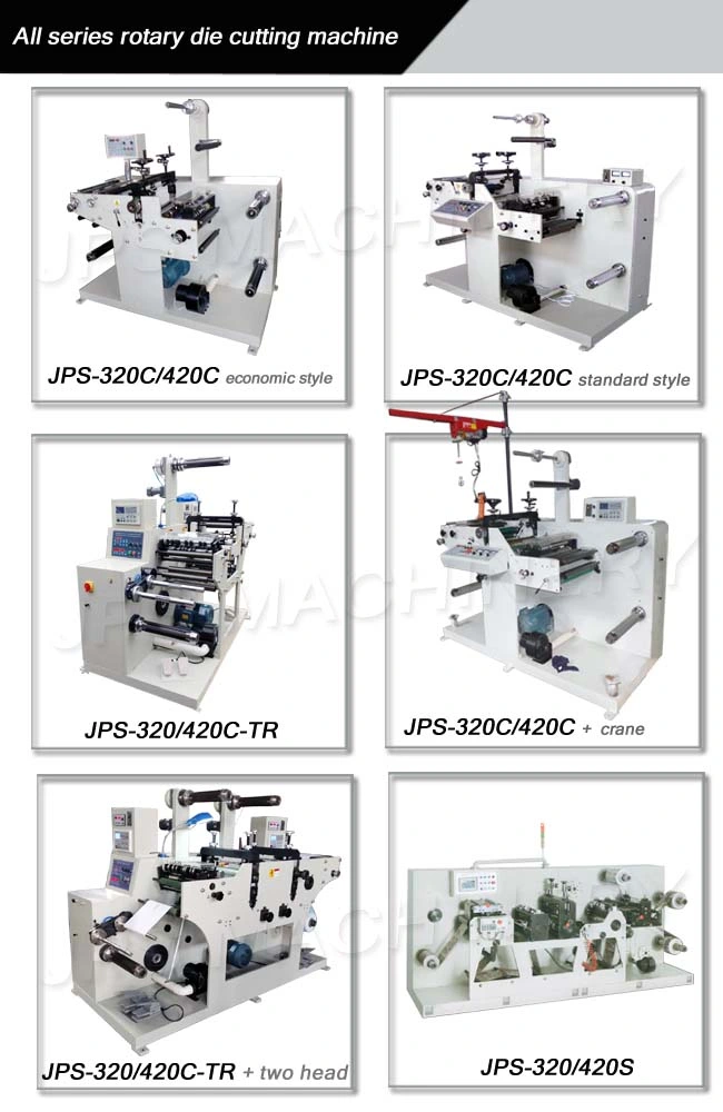 Jps-320c Auto EVA Foam Roll Rotary Die Cutting Cutter Machine