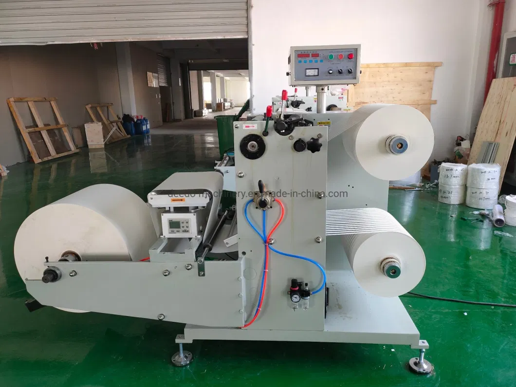 2024 Sealing Fan Rewinder Cutting Machine Slitter Rewinder Machine Paper Roll