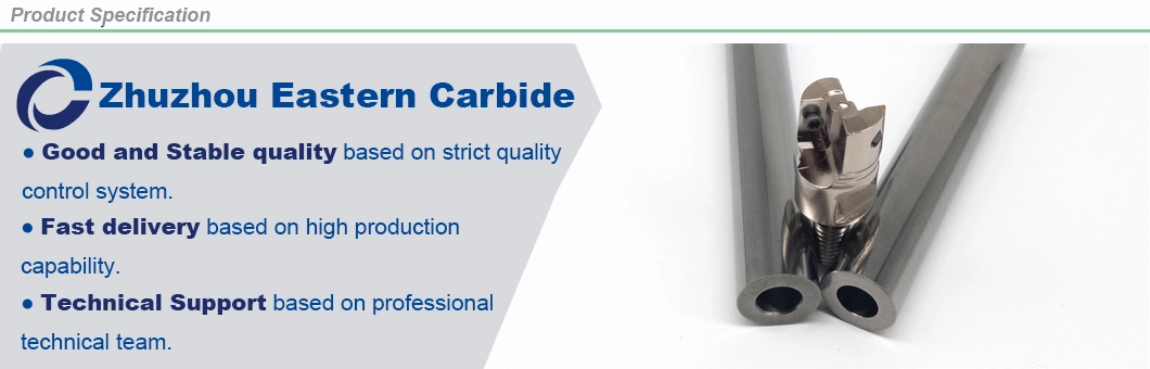 Straight Shank Carbide Anti-Vibration Boring Bar and Cutter Head