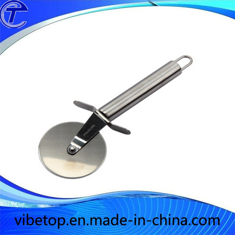 Metal Pizza Cutter with Single Wheel (PK-03)