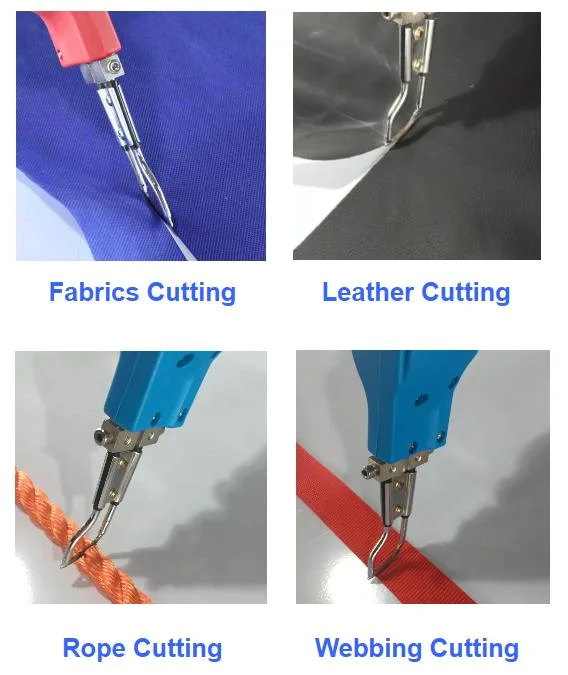 Hot Wire Electric Handhold Fabrics Rope Plastic Heat Cutting Gun