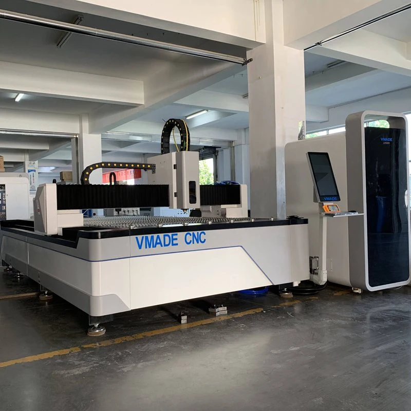 Raycus 1000W Cutting Machine CNC Sheet Metal Fiber Laser Cutting Machine for Sale