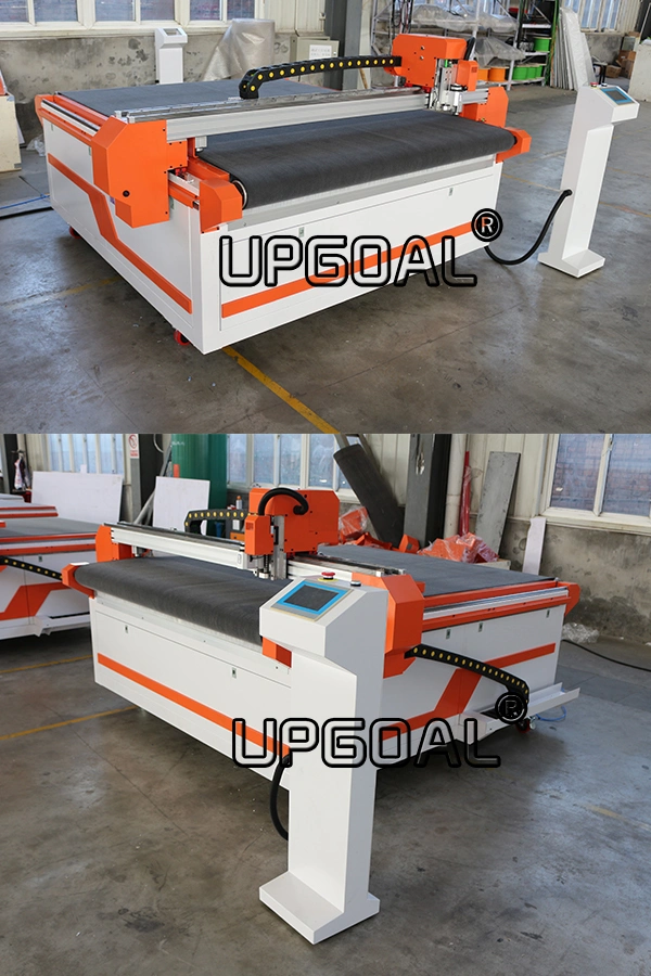 Auto Feeding CNC Oscillating Knife Cutting Machine for Leather 1600*1500mm