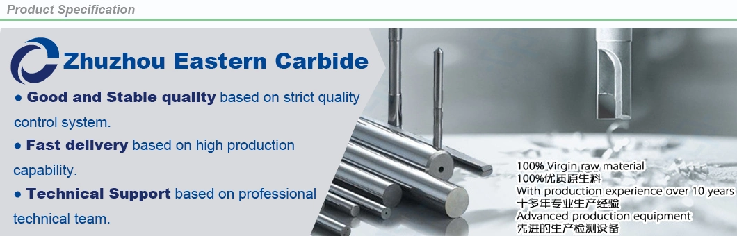 Solid Carbide Turning Tools Anti Vibration Rods for Deep Hole Boring